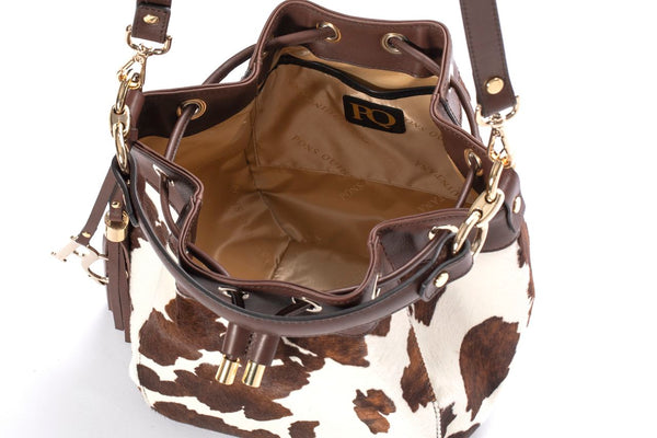 Pons Quintana HANDBAG V171 MUCCA EBANO