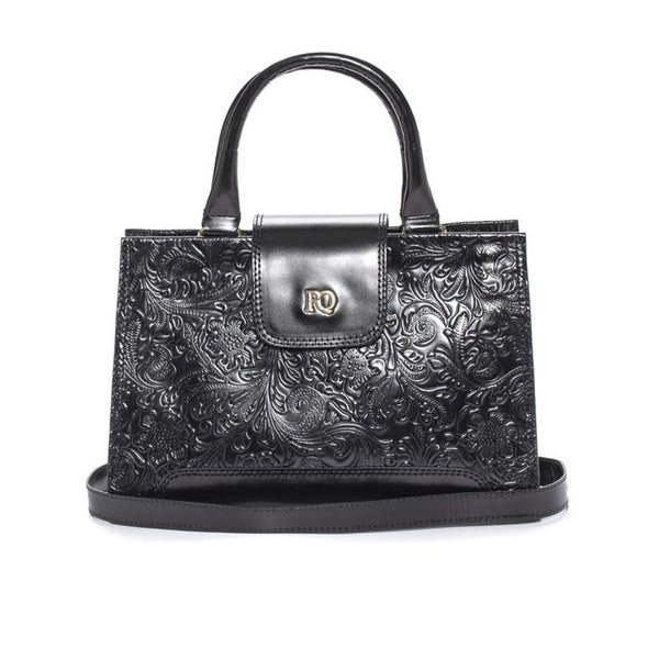 Pons Quintana HANDBAG V178 CHARRO+NEPAL BLACK