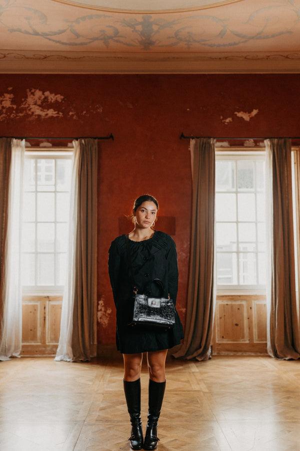 Pons Quintana HANDBAG V178 CHARRO+NEPAL BLACK