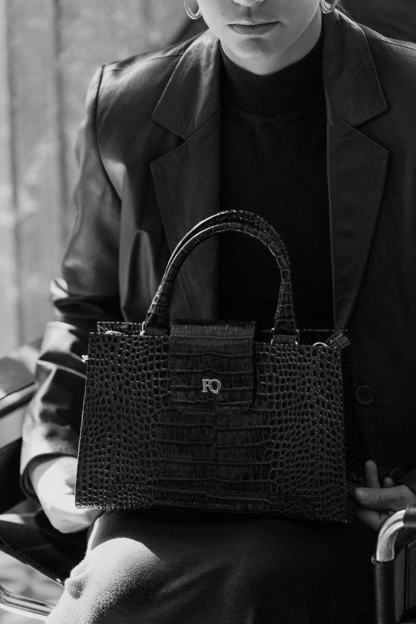 pons quintana HANDBAG V178 LAKE BLACK