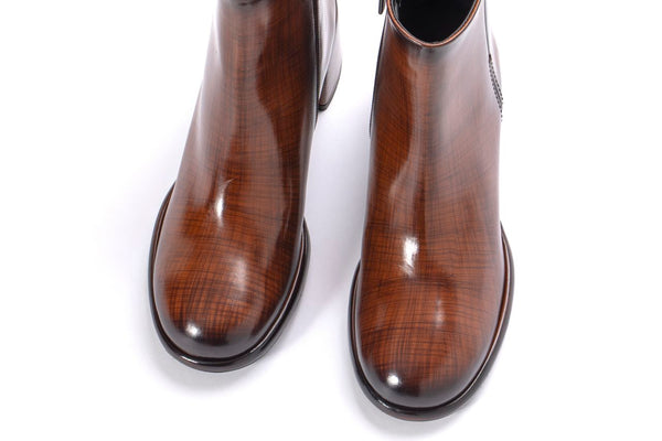 Pons Quintana HEEL BOOT EMILIA NEPAL LEGNO