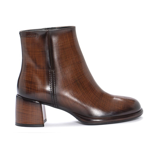 pons quintana HEEL BOOT EMILIA NEPAL LEGNO