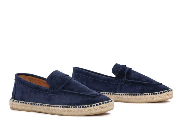 Pons Quintana JASPER NAVY VELOUR ESPADRILLE