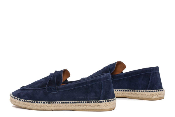 Pons Quintana JASPER NAVY VELOUR ESPADRILLE