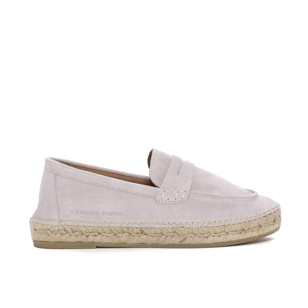 pons quintana JASPER VELOUR NUDE ESPADRILLE