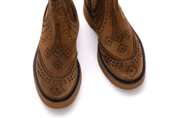 Pons Quintana JIMMY VELOR TOFFE PLATFORM BOOT