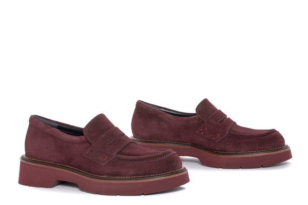 Pons Quintana JIMMY VELOUR CHIENTI PLATFORM LOAFER