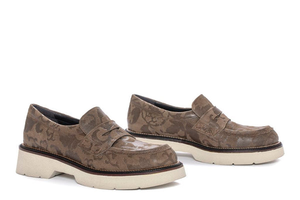 Pons Quintana JIMMY VELOUR TOPO PLATFORM LOAFER