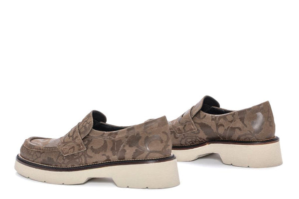 Pons Quintana JIMMY VELOUR TOPO PLATFORM LOAFER