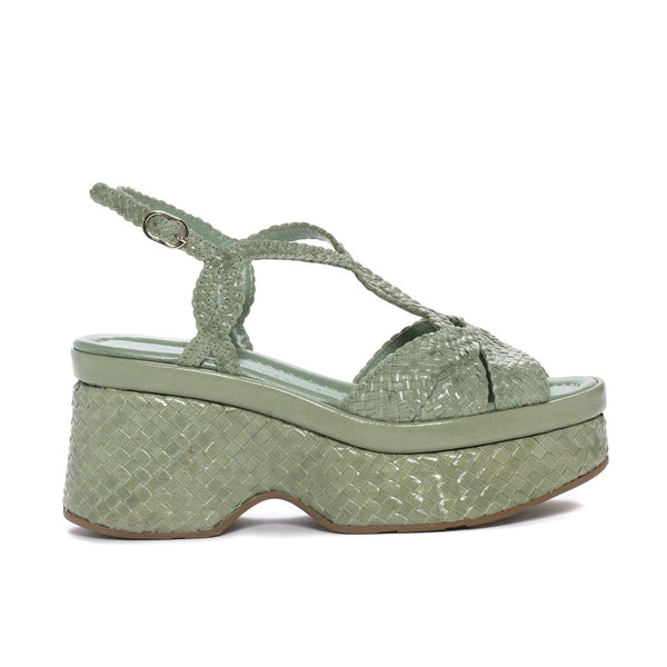 pons quintana LILLE CEDAR PLATFORM SANDAL