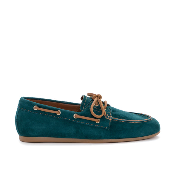 pons quintana LINA NAUTICAL MOCCASIN IN OIL SUEDE