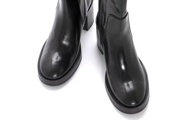 Pons Quintana MABEL MAKETE BLACK HEEL ANKLE BOOT