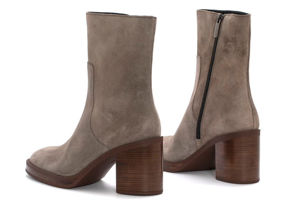 Pons Quintana MABEL VELOUR TOPO HEEL ANKLE BOOT