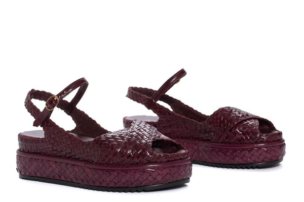 Pons Quintana MAIKA PRUGNA PLATFORM SANDAL