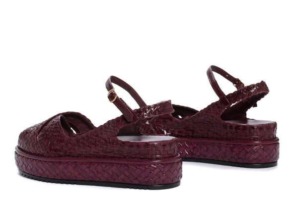 Pons Quintana MAIKA PRUGNA PLATFORM SANDAL