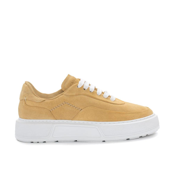 pons quintana Malaya Velour Camel Sneakers