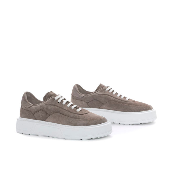 Pons Quintana Malaya Velour Grey Sneakers