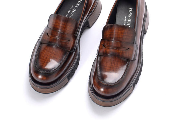 Pons Quintana MALI NEPAL LEGNO PLATFORM LOAFER