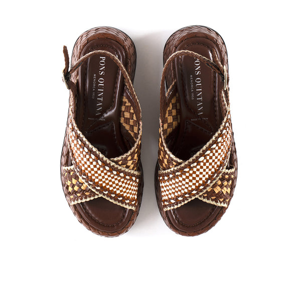 Pons Quintana MAUI RETXA V181 PLATFORM SANDAL