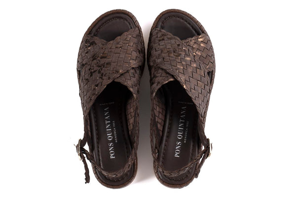 Pons Quintana MILAN CAFE PLATFORM SANDAL