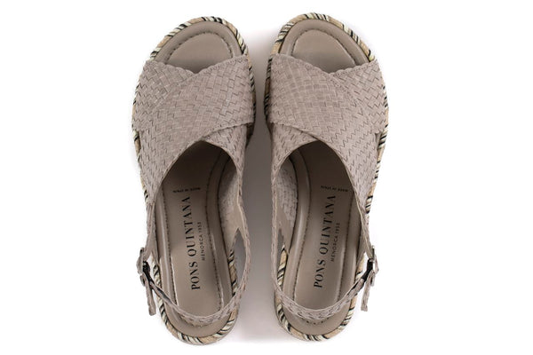 Pons Quintana MILAN SMOKE PLATFORM SANDAL