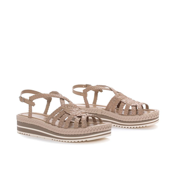Pons Quintana MILAN TAUPE PLATFORM SANDAL