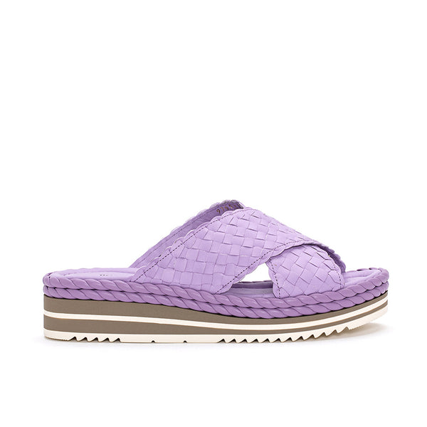 pons quintana MILAN WET LAVANDA PLATFORM SANDAL