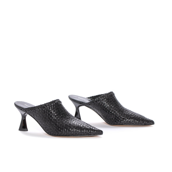 Pons Quintana MORITZ BLACK HEEL SANDAL