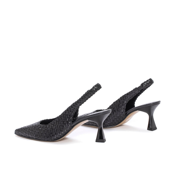 Pons Quintana MORITZ BLACK HEEL SANDAL