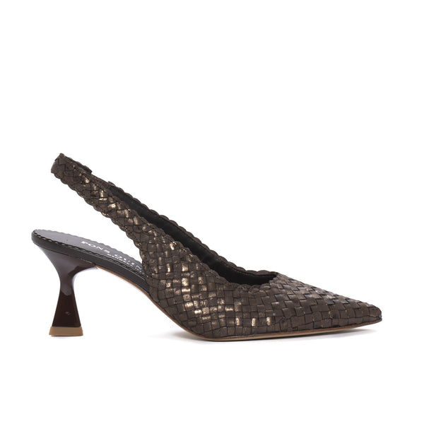 Pons Quintana MORITZ GAUDETTE COFFEE HEEL SANDAL