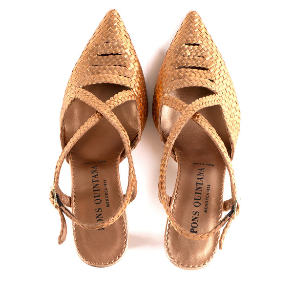 Pons Quintana MORITZ METAL RAME HEEL SHOE