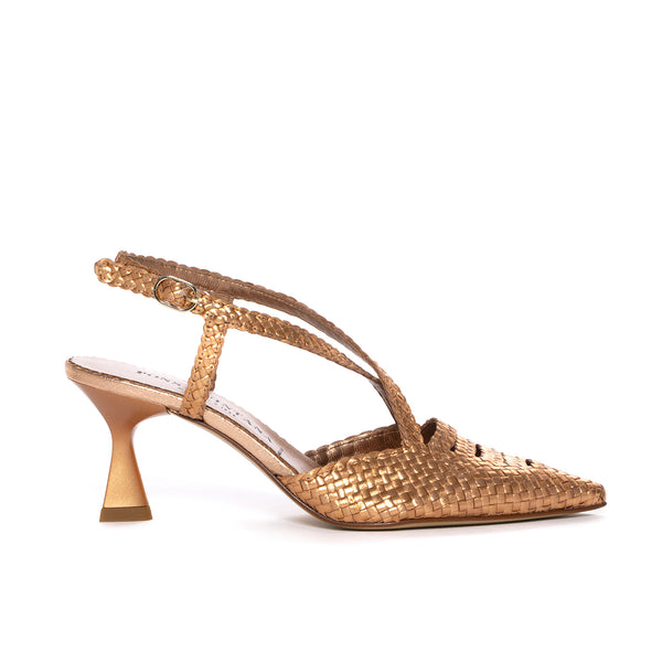 pons quintana MORITZ METAL RAME HEEL SHOE