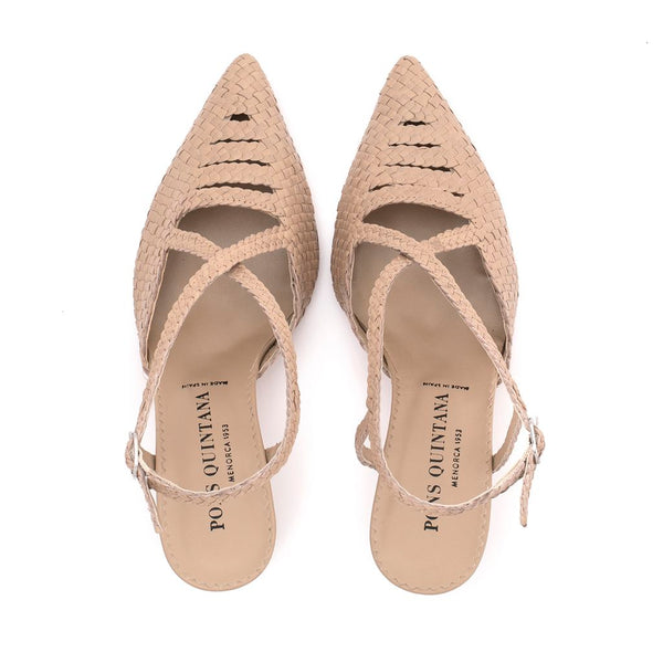 Pons Quintana MORITZ TAUPE HEEL SANDAL