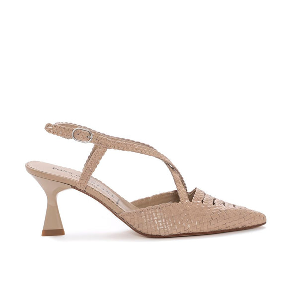 pons quintana MORITZ TAUPE HEEL SANDAL