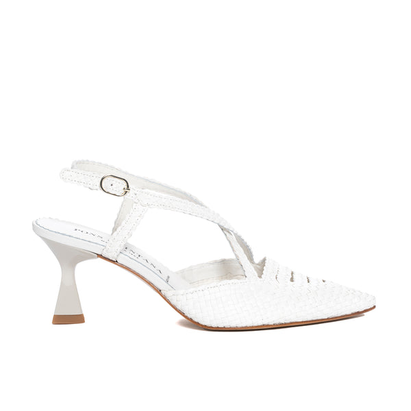 pons quintana MORITZ WET MILK HEEL SHOE