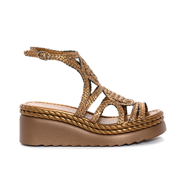 pons quintana OASSI IBIZA METAL PLATFORM SANDAL