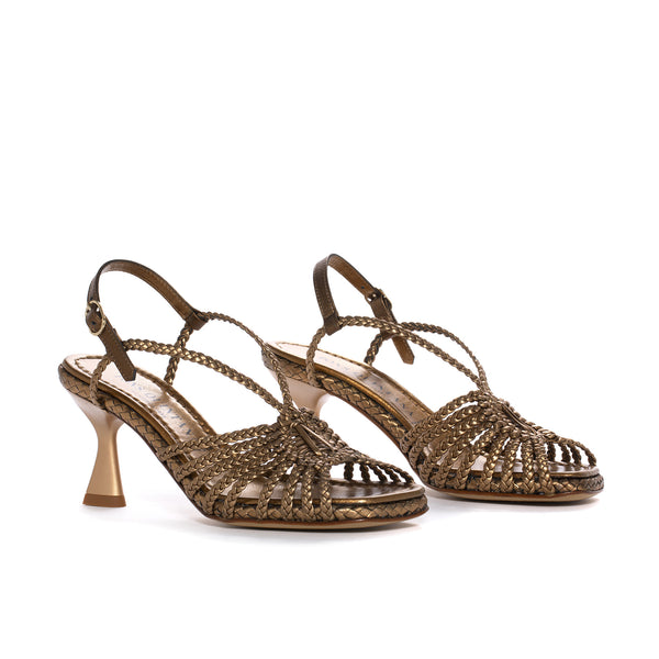 Pons Quintana OASSI METAL FIJI HEEL SANDAL