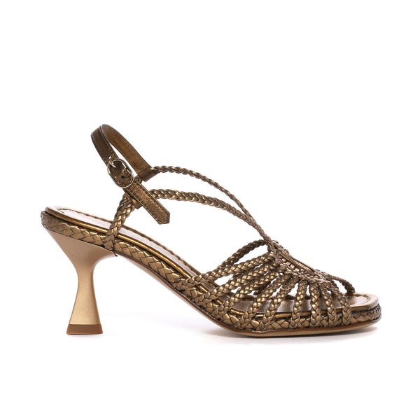 pons quintana OASSI METAL FIJI HEEL SANDAL