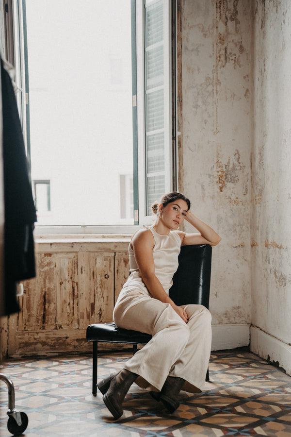 pons quintana Odin Breeze Heel Boot Taupe