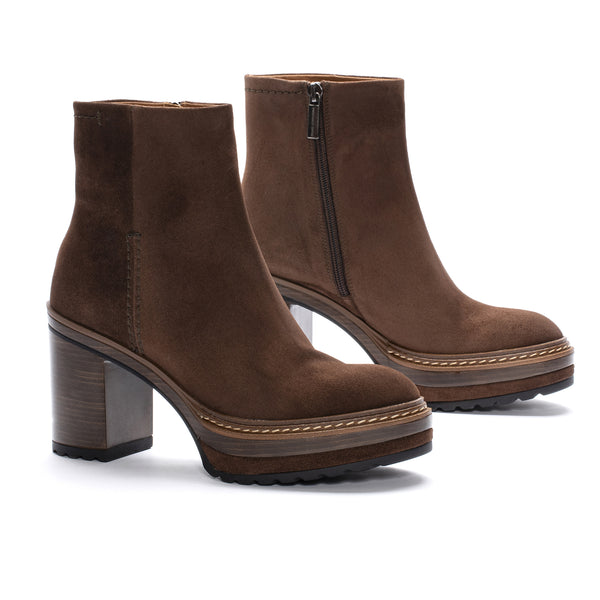 Pons Quintana OLIVIA VELOR EBANO HEEL BOOT