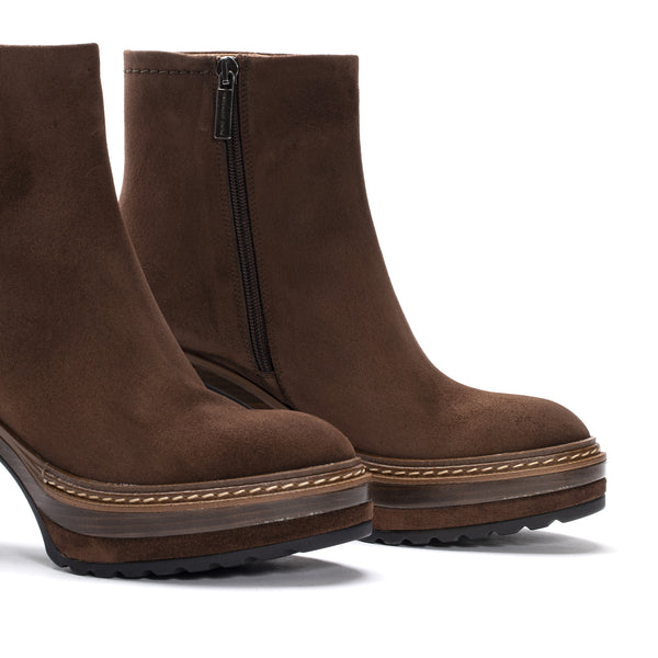 Pons Quintana OLIVIA VELOR EBANO HEEL BOOT