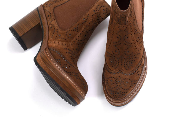 Pons Quintana OLIVIA VELOR TOFFE HEEL BOOT