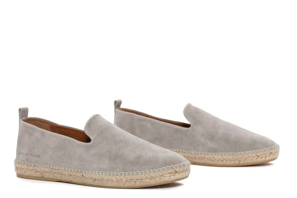 Pons Quintana OPAL GREY VELOUR ESPADRILLE