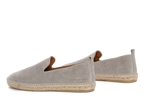 Pons Quintana OPAL GREY VELOUR ESPADRILLE
