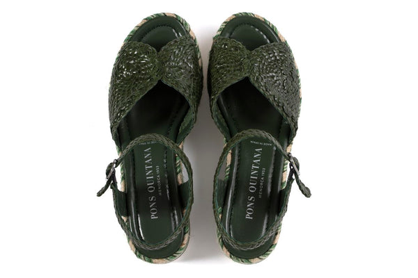 Pons Quintana PADOVA MOSS PLATFORM SANDAL