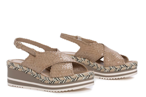 Pons Quintana PADOVA TAUPE PLATFORM SANDAL