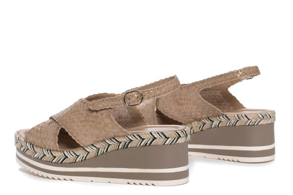 Pons Quintana PADOVA TAUPE PLATFORM SANDAL