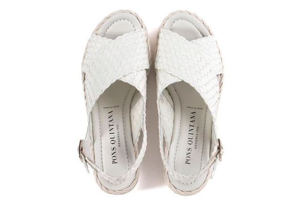 Pons Quintana PADOVA WET MILK PLATFORM SANDAL