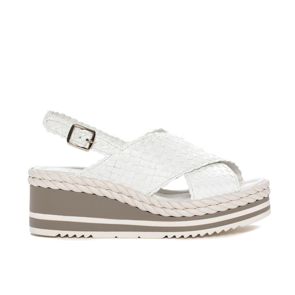 pons quintana PADOVA WET MILK PLATFORM SANDAL