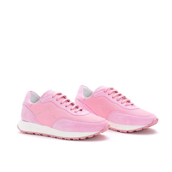 Pons Quintana PINK VELOR RUNNER SNEAKER